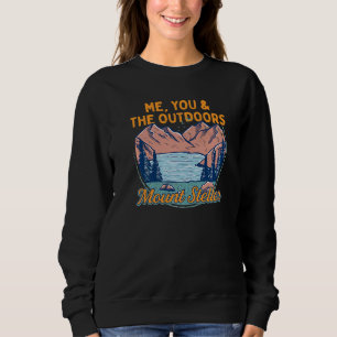 Sweatshirt Moi et le Randonnée en plein air Mount Steller Hik