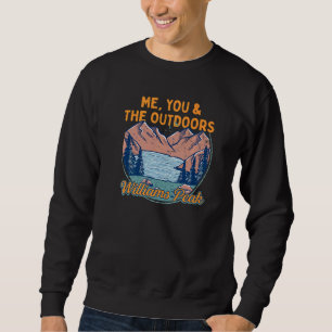 Sweatshirt Moi toi et le Randonnée Williams Peak Hiker en ple