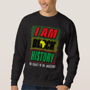 Sweatshirt Mois de l'histoire des Noirs 2022 Histoire de l'Am