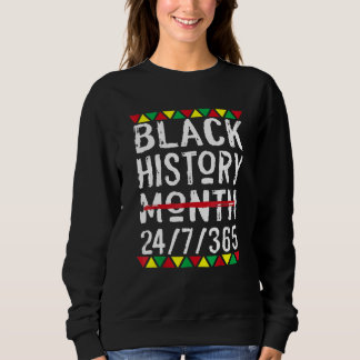 Sweatshirt Mois de l'histoire des Noirs 2023 Black Pride Mela