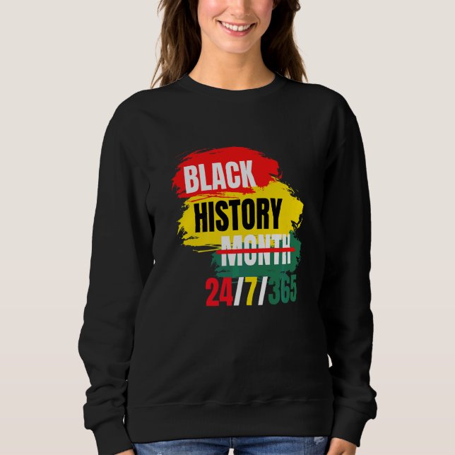 Sweatshirt Mois de l'histoire des Noirs 247365 Pride Africain (Devant)