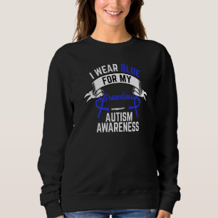 Sweatshirt Mois De sensibilisation sur l'autisme Je Porte Du 