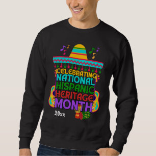 Sweatshirt MOIS DU PATRIMOINE HISPANIQUE Coloré