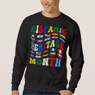 Sweatshirt Mois du patrimoine hispanique Pays latino