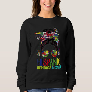 Sweatshirt Mois du patrimoine national hispanique Latino-amér