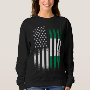 Sweatshirt Mois du patrimoine nigérian américain Nigeria Patr