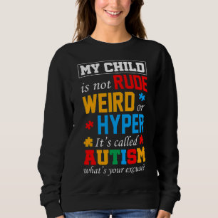 Sweatshirt Mois sensibilisation sur l'autisme