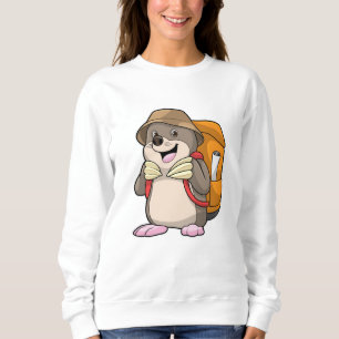 Sweatshirt Mole comme randonneur avec bagage