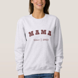 Sweatshirt mom