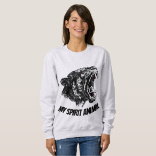 SWEATSHIRT MON ANIMAL D'ESPRIT, PANTHER