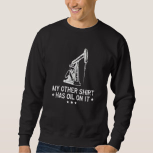 Sweatshirt Mon autre a de l'huile sur elle graisse