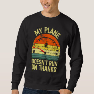 Sweatshirt mon avion ne fonctionne pas avec des remerciements