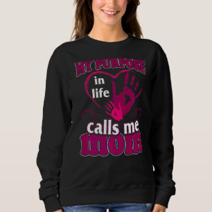 Sweatshirt Mon But Dans La Vie M'Appelle Maman