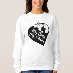 Sweatshirt Mon corps Mon choix