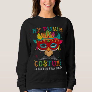 Sweatshirt Mon Costume De Purim Est Meilleur Que Le Vôtre Jui
