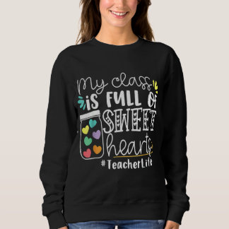 Sweatshirt Mon Cours Est Plein D'Amour Mignonne Enseignant Va