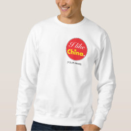 Sweatshirt Mon design favori Viva Chine