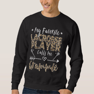 Sweatshirt Mon Lecteur De Crosse Préféré M'Appelle Grammie La