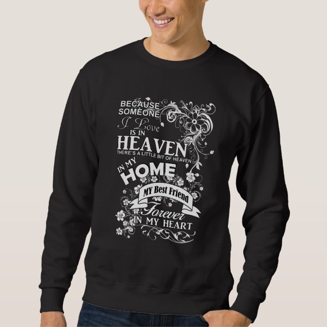 Sweatshirt Mon Meilleur Ami, En Mémoire Amoureuse, Souvenir (Devant)