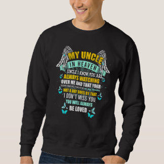 Sweatshirt Mon Oncle Au Ciel Surveille Toujours Ma Disparue