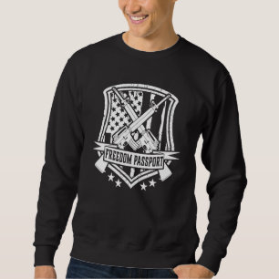 Sweatshirt Mon passeport Liberté Médicale Liberté Pro Choice