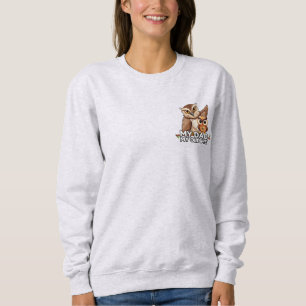Sweatshirt : Mon père Mon vieux moi (gris)