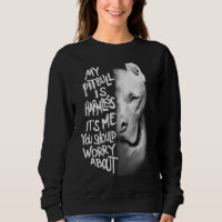 Mon Pitbull est inoffensif Quote Dog Items Proprié
