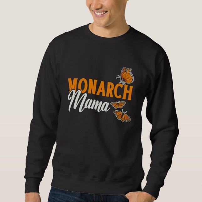 Sweatshirt Monarch Butterfly Monarch Mama Insect Collector En (Devant)