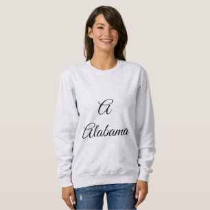 Sweatshirt Monogramme Alabama