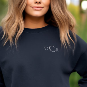 Sweatshirt Monogramme personnalisé