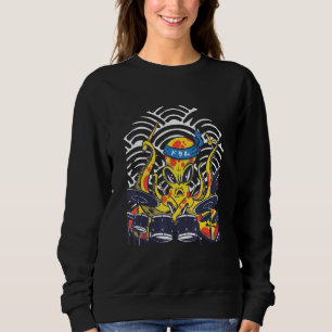 Sweatshirt Monstre de mer de pieuvre japonais Jouer Kit Tambo