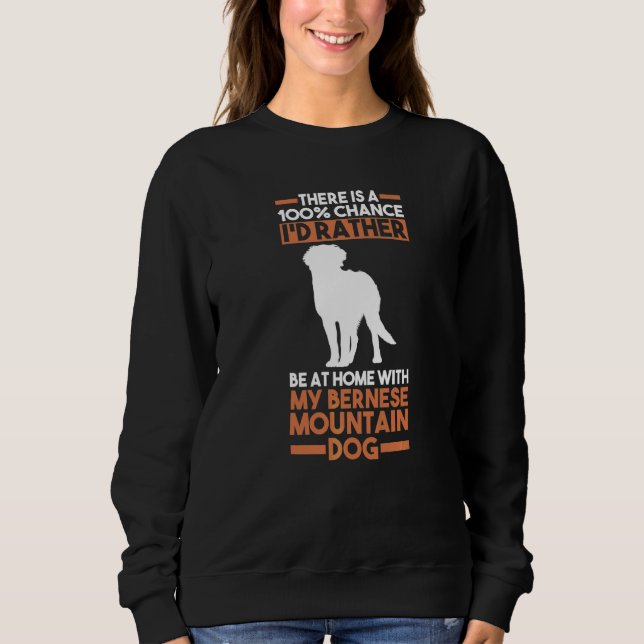 Sweatshirt Montagne de Chien Bernese (Devant)