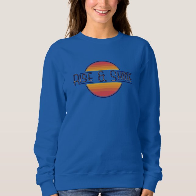 Sweatshirt Monter et briller (Devant)