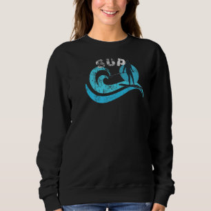 Sweatshirt Montez les femmes de paddle-board Sup Paddling
