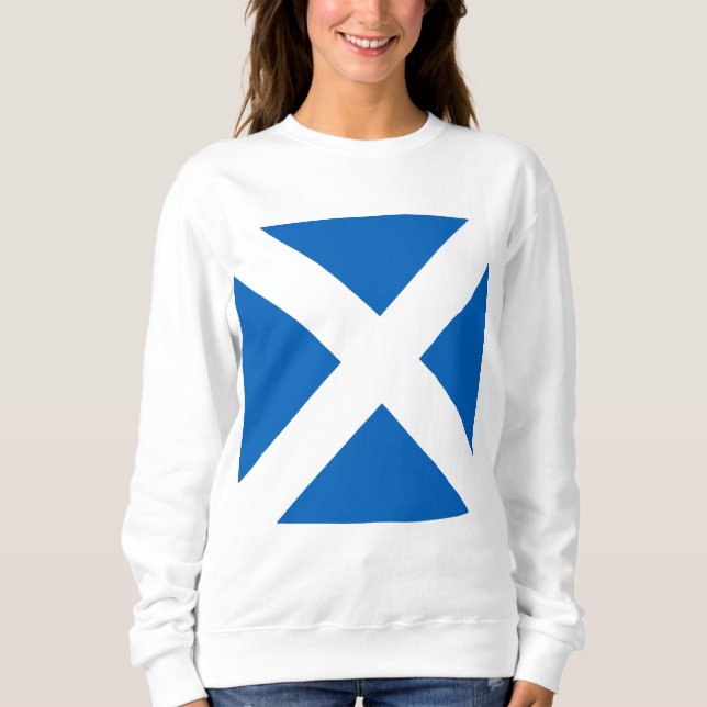 Sweatshirt Montrez vos couleurs – Écosse (Devant)