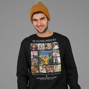 Sweatshirt Monument commémoratif photo "In love Memory"