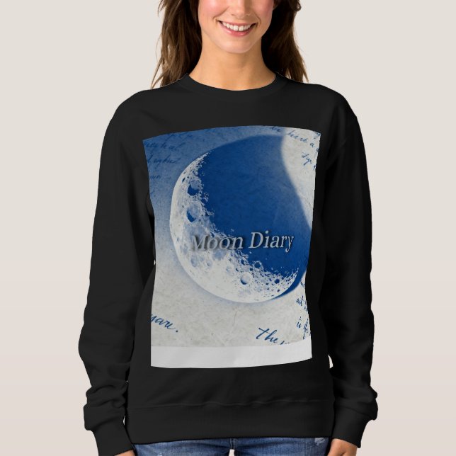 Sweatshirt Moon Diary (Devant)