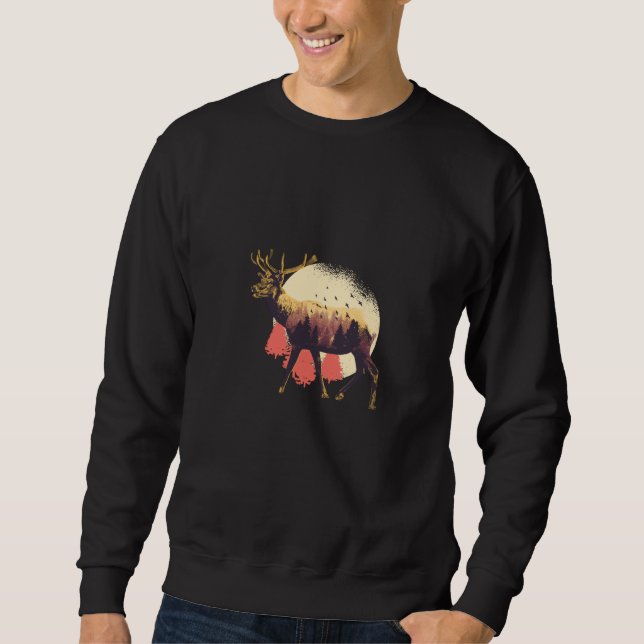 Sweatshirt Moose (Devant)
