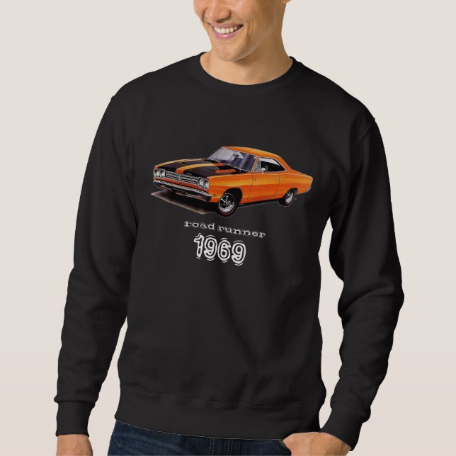 Sweatshirt Mopar - 1969 Plymouth Road Runner (Devant)