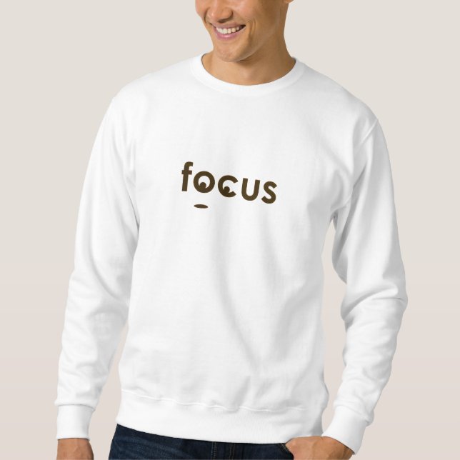 Sweatshirt More Focus Less Time (Devant)
