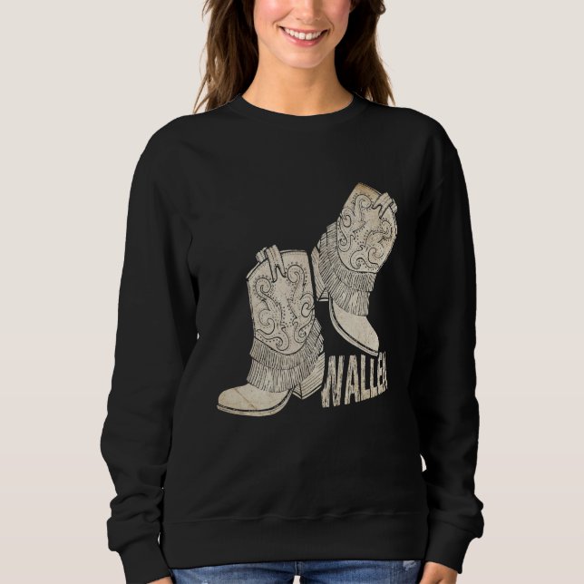 Sweatshirt Morgans Boots Musique Outlaw 80s Légendes Live For (Devant)