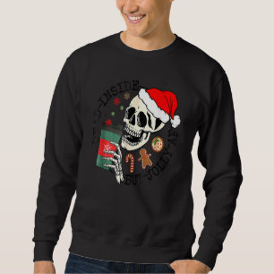 Sweatshirt Mort à l'intérieur mais sacrément jovial Squelette