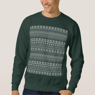 Sweatshirt Motif de pull de Noël classique