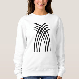 Sweatshirt Motif de tissage