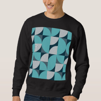 Sweatshirt Motif géométrique créatif