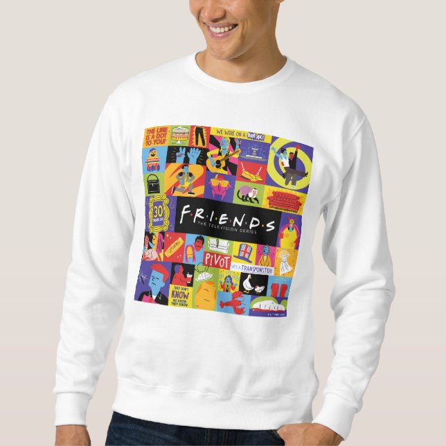 Sweatshirt Motif Iconic FRIENDS™ (Devant)
