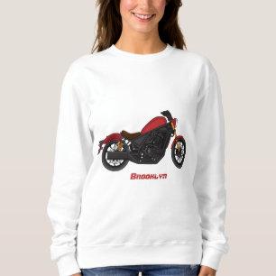 Sweatshirt moto de style croiseur cool