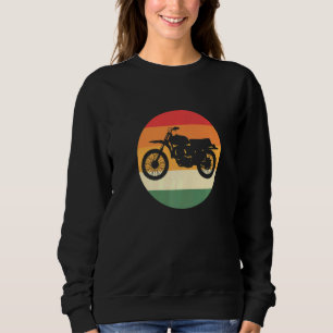 Sweatshirt Moto Retro