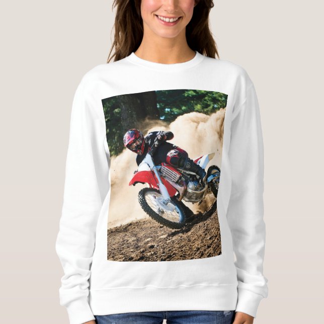 Sweatshirt Motocross (Devant)