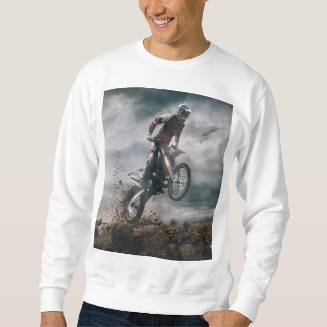 Sweatshirt Motocross (Devant)